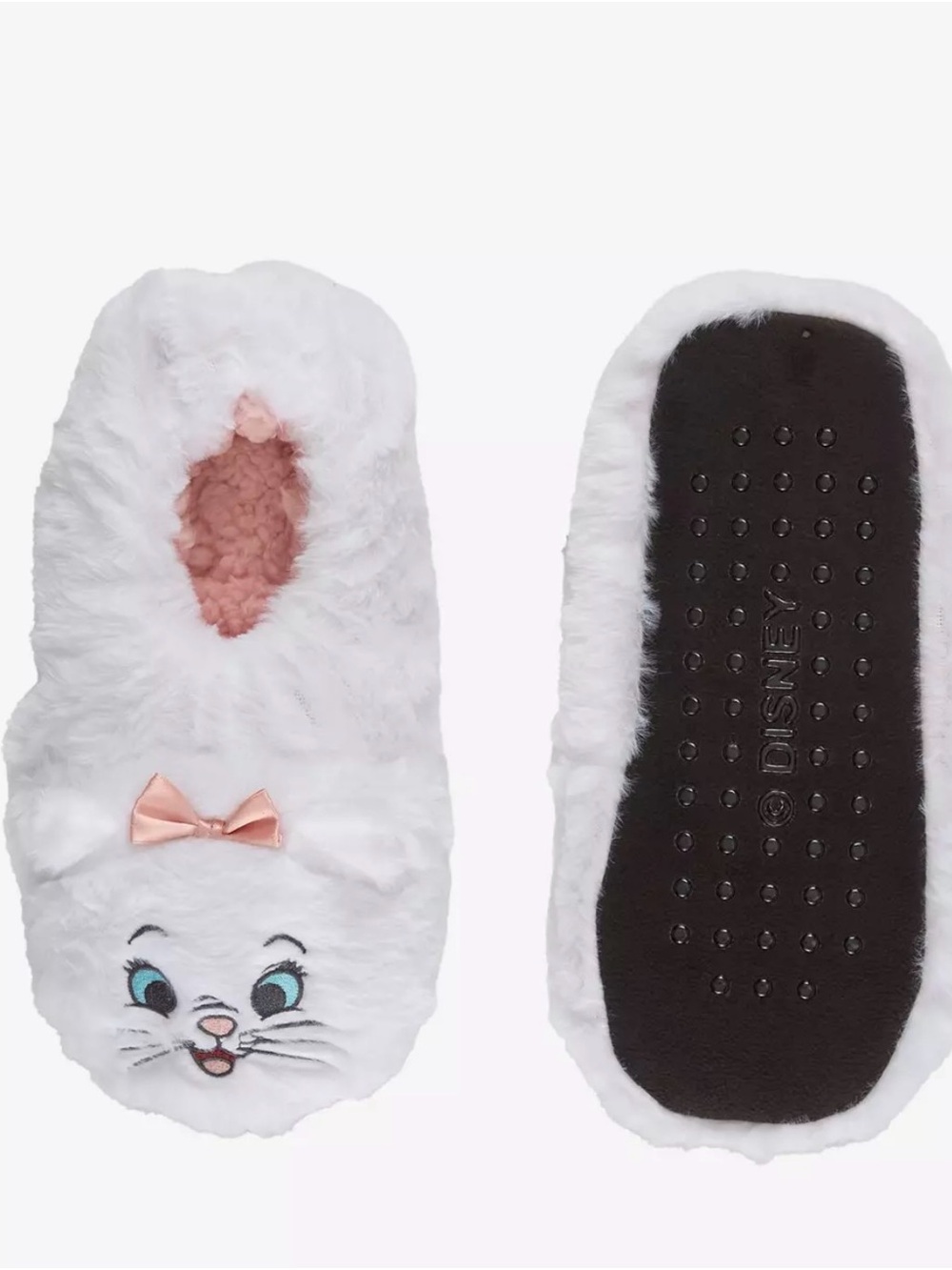 Disney The Aristocats “Marie” Cozy Slippers, and Primark Matching Wallet Bundle - Picture 2 of 5